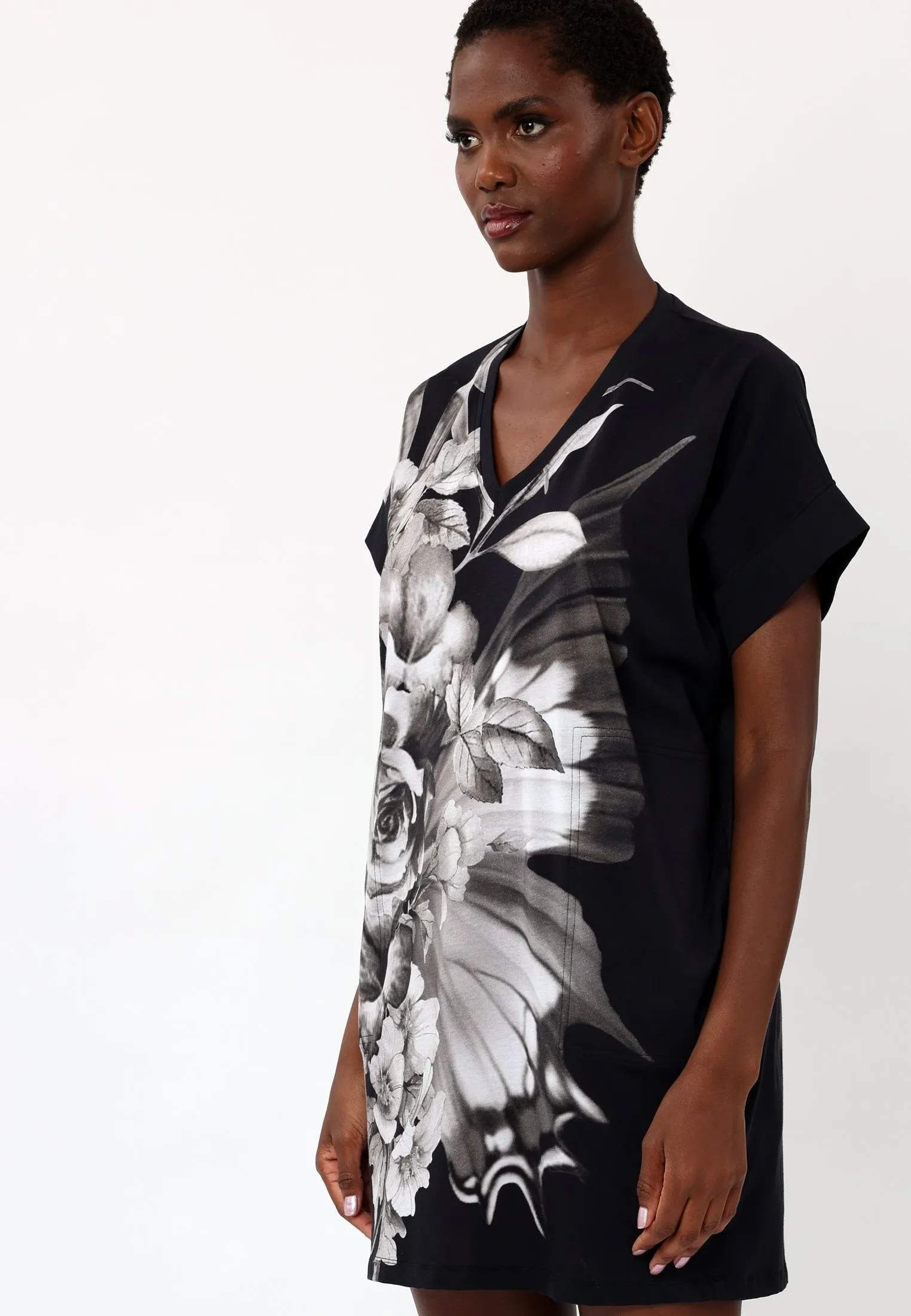 AERIAL DRESS BLACK