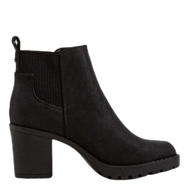 Barbara Heeled Bootie Black