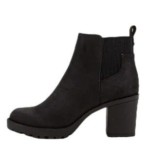 Barbara Heeled Bootie Black