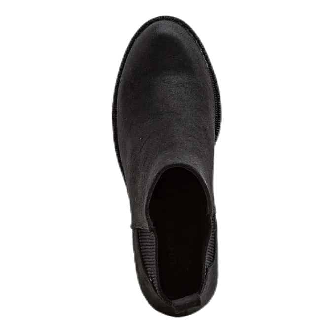 Barbara Heeled Bootie Black