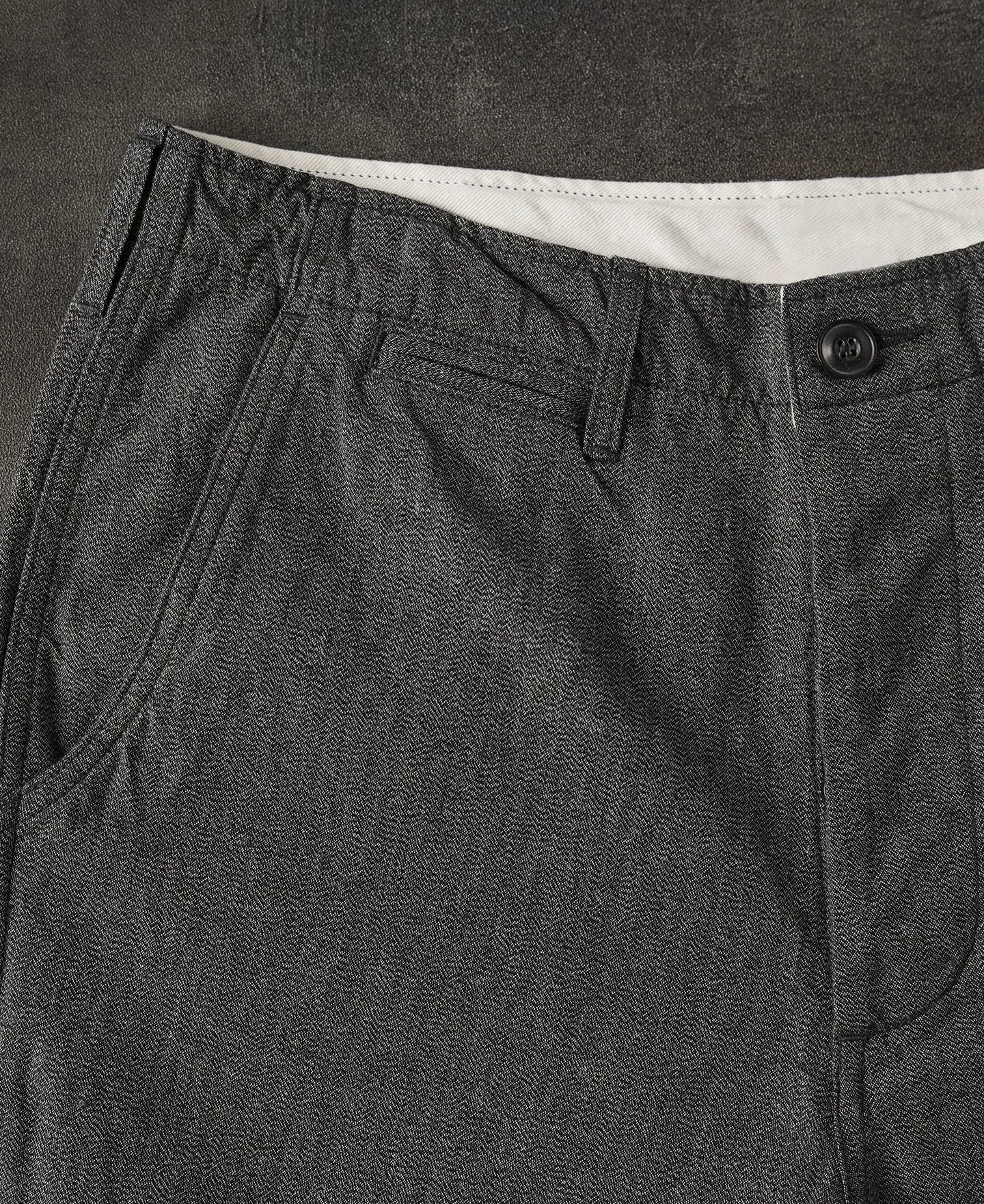 Black Chambray Work Pants
