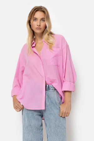 Daddy Shirt | Chambray Pink