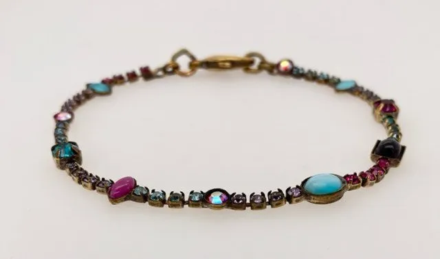 Delicate Multi-Cut Tennis Bracelet