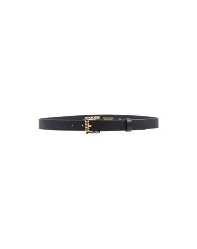 Dsquared2 Women Belt Steel grey 32 inches