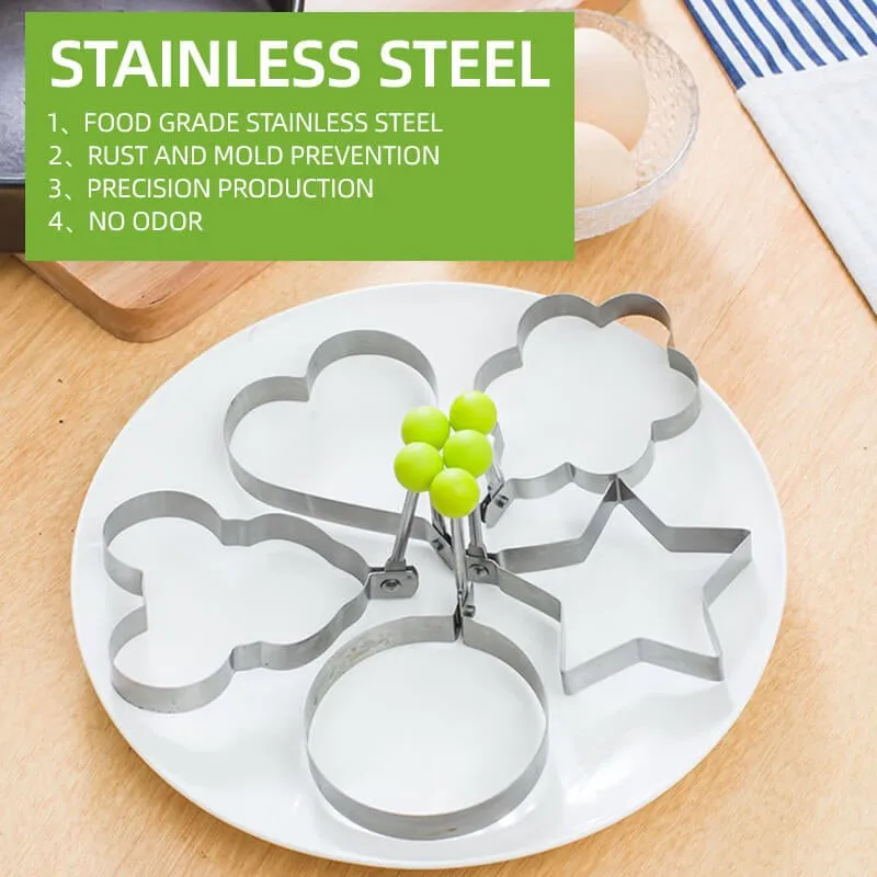HOT SALE 49% OFFStainless Steel Fried Egg Molds
