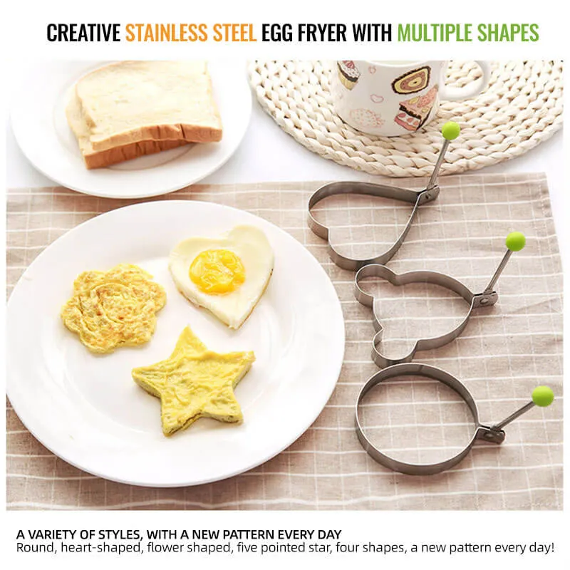 HOT SALE 49% OFFStainless Steel Fried Egg Molds
