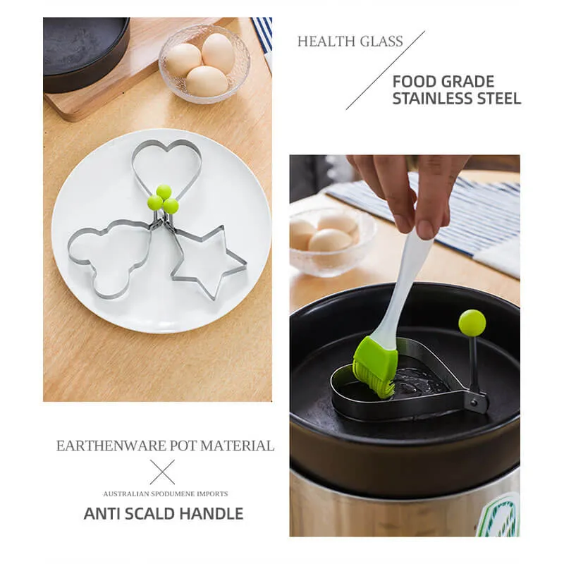 HOT SALE 49% OFFStainless Steel Fried Egg Molds