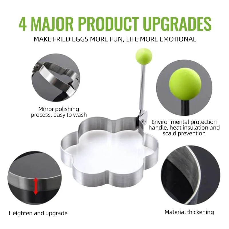 HOT SALE 49% OFFStainless Steel Fried Egg Molds