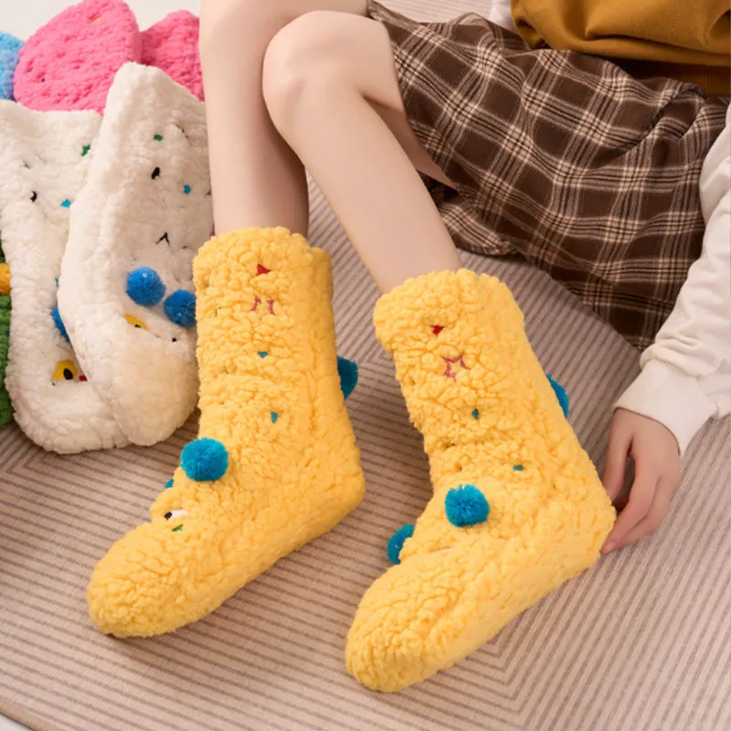 HOT SALE 49% OFFWomen's Fluffy Thick Slipper Socks