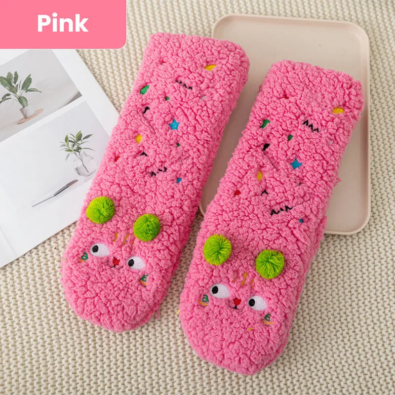 HOT SALE 49% OFFWomen's Fluffy Thick Slipper Socks
