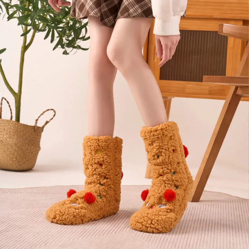 HOT SALE 49% OFFWomen's Fluffy Thick Slipper Socks
