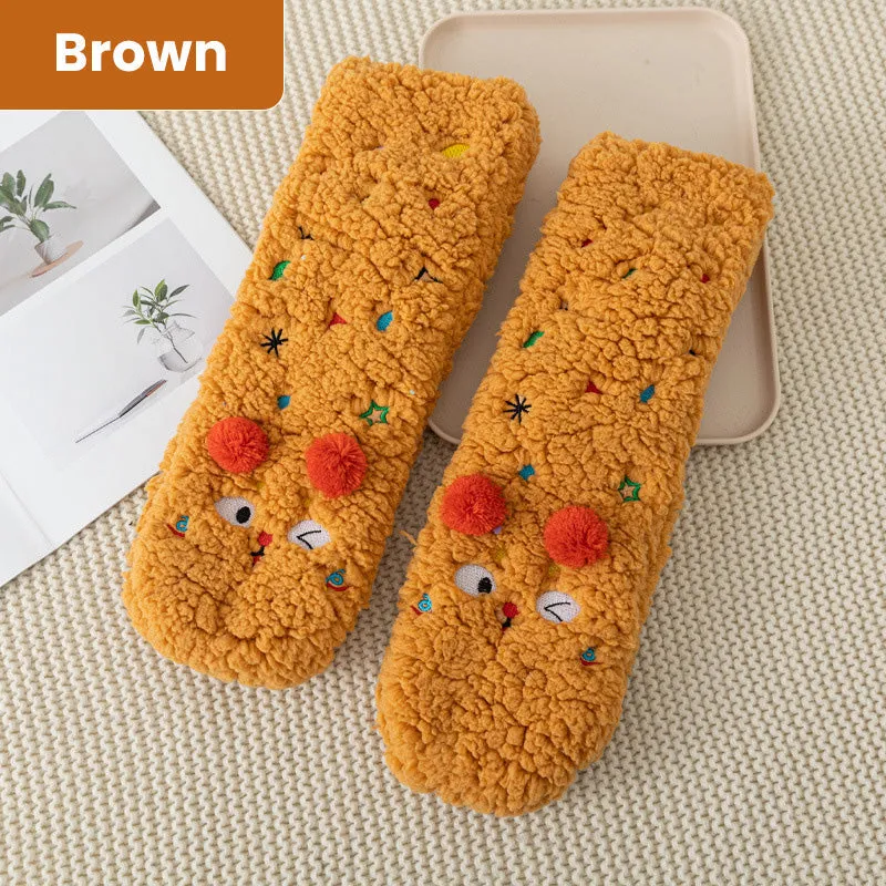 HOT SALE 49% OFFWomen's Fluffy Thick Slipper Socks