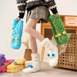 HOT SALE 49% OFFWomen's Fluffy Thick Slipper Socks