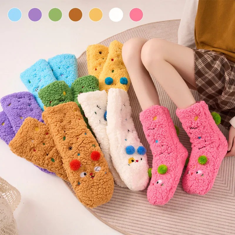 HOT SALE 49% OFFWomen's Fluffy Thick Slipper Socks