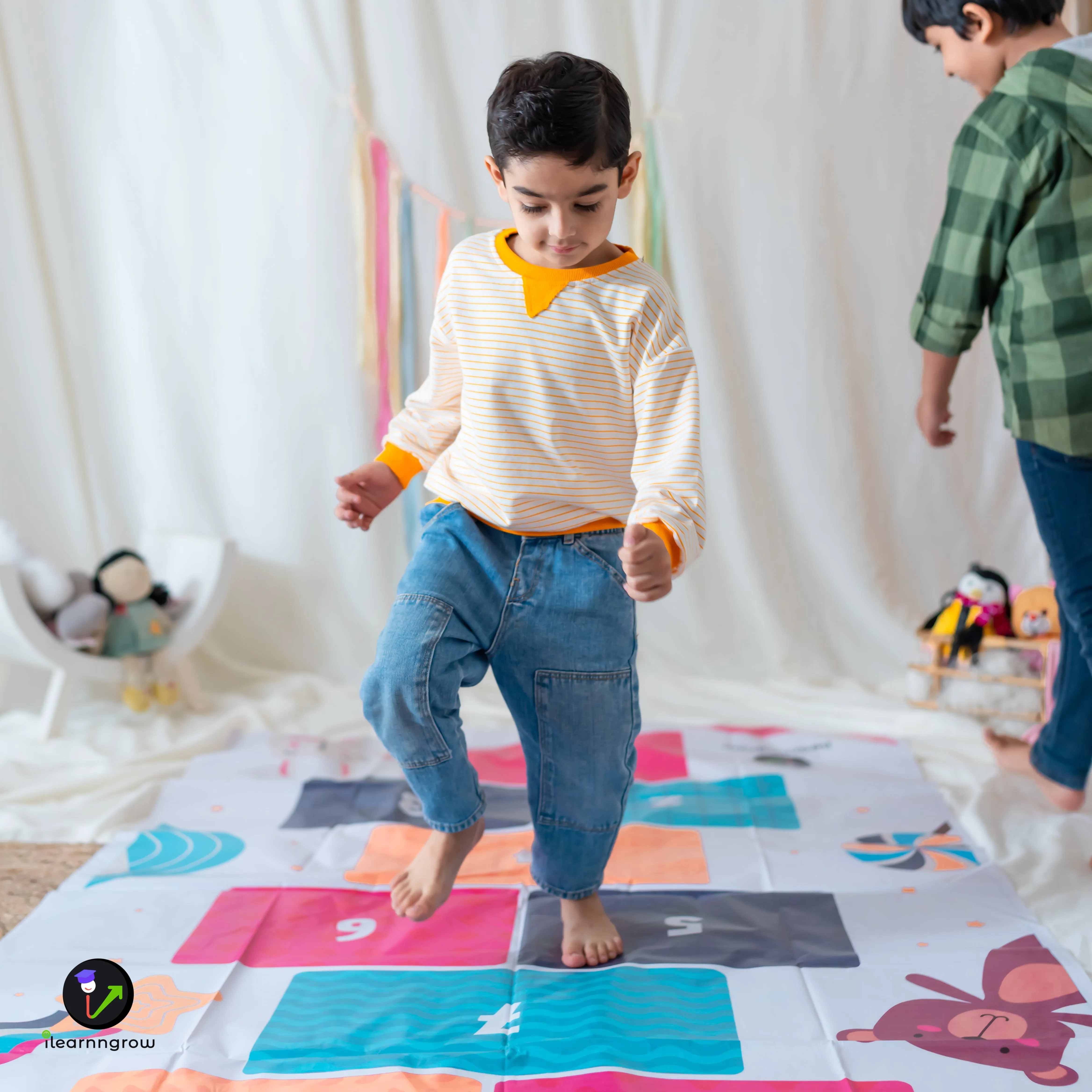 iLearnNgrow Hop Scotch Play Mat
