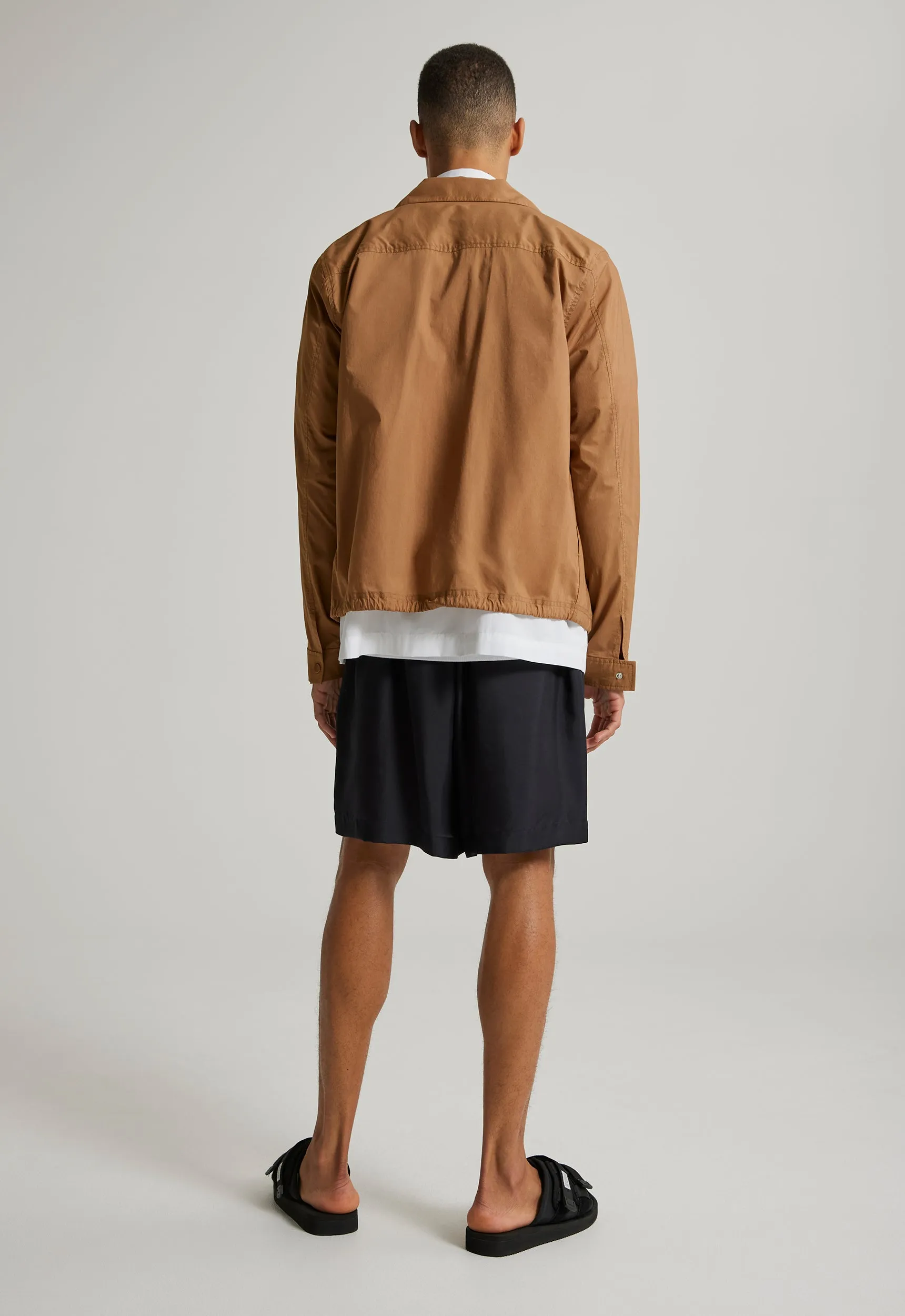 Jaq Cotton Jacket - Dark Sands