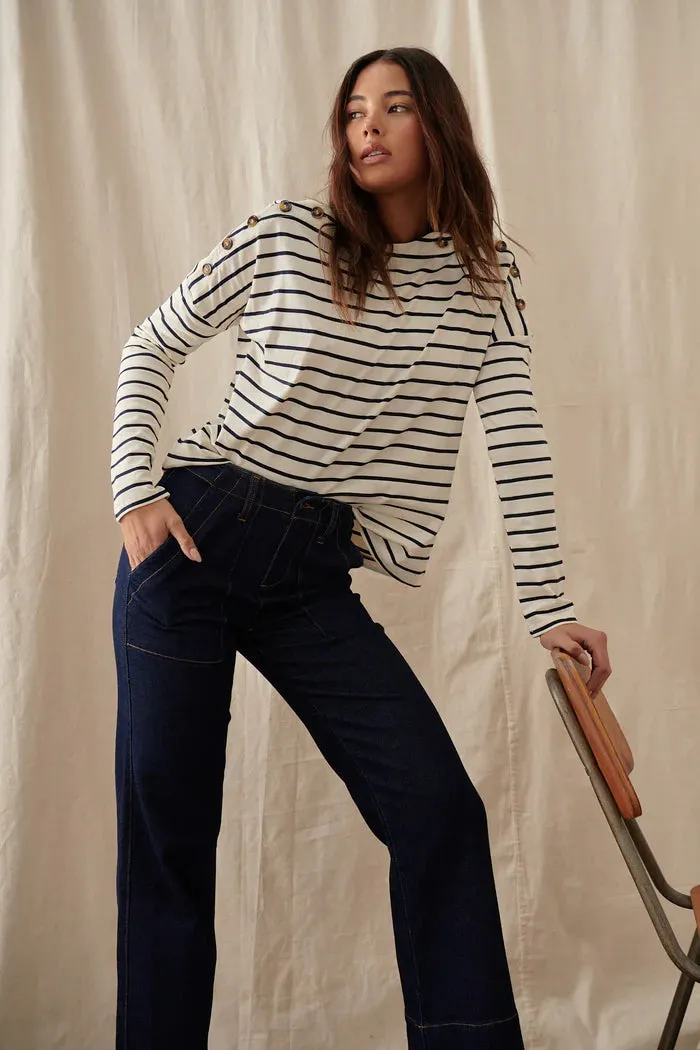 kireina celeste pant indigo