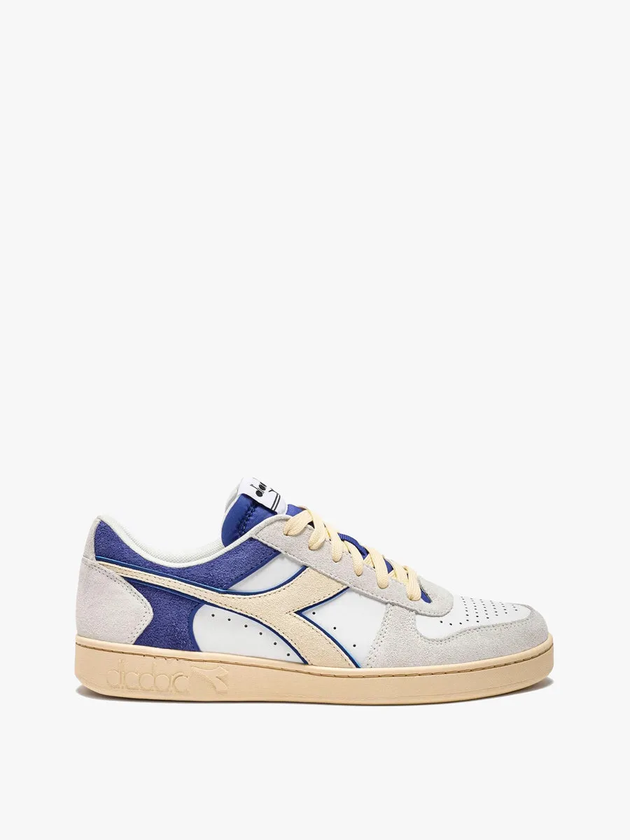 Magic basket low suede leather