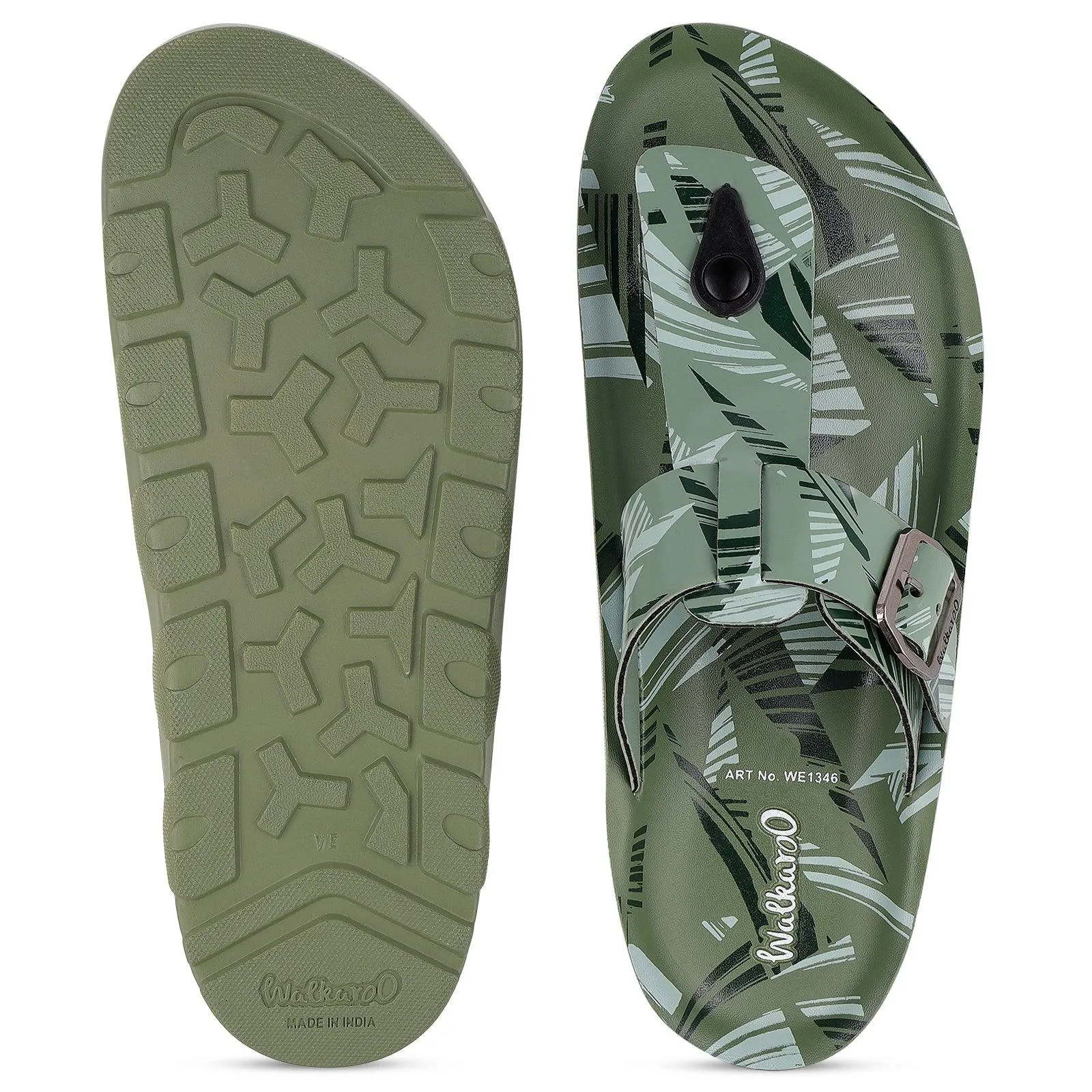 Men's Daily Wear Sandals  - WE1346 Green