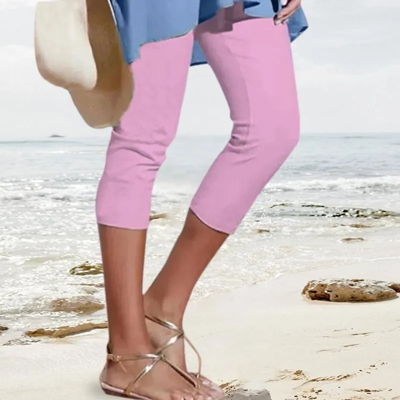 New Year Hot Sale 49% OFFWomen's Plain Casual Leggings