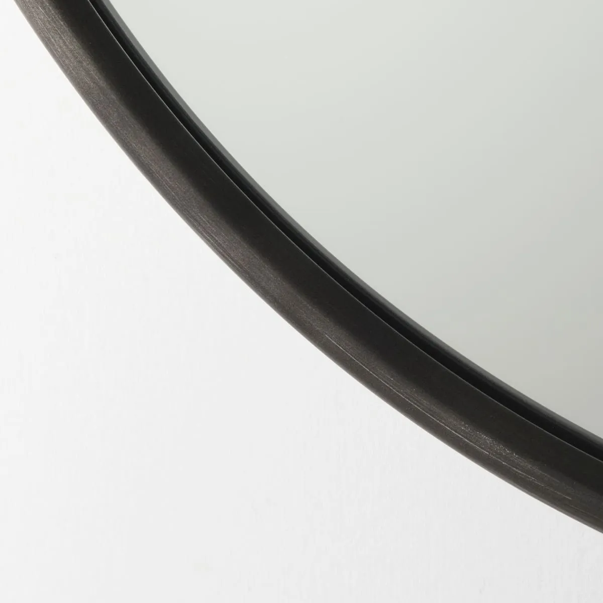 Piper Wall Mirror Black Metal | 36"