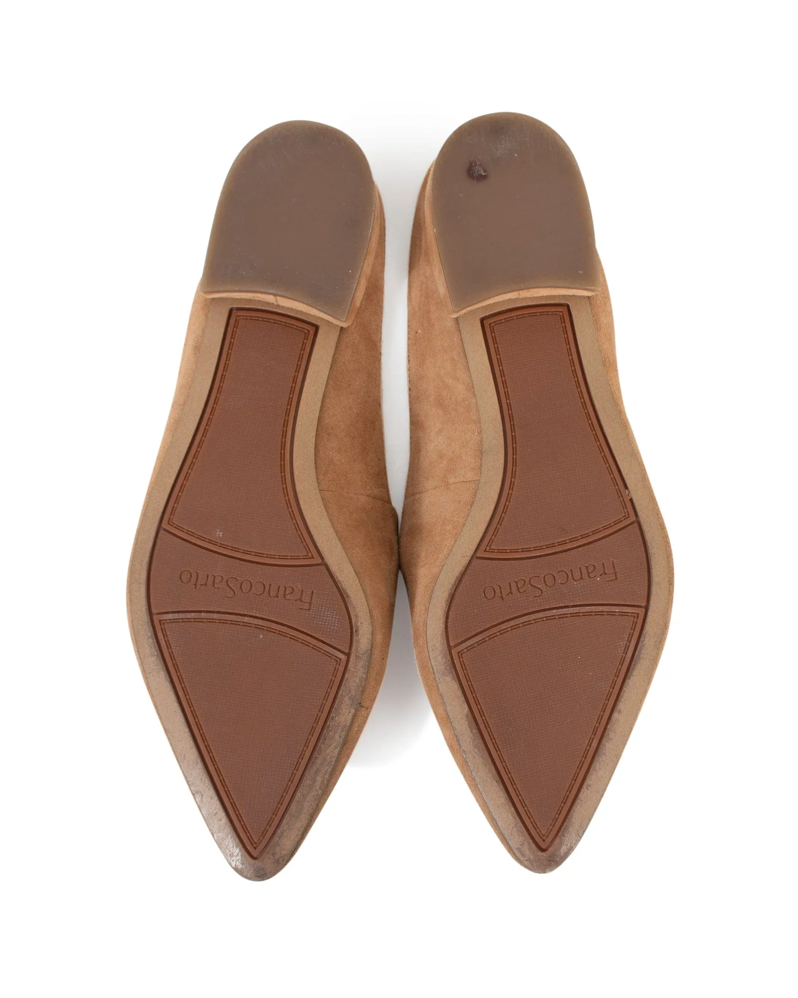 Pointed Toe Loafer Slides