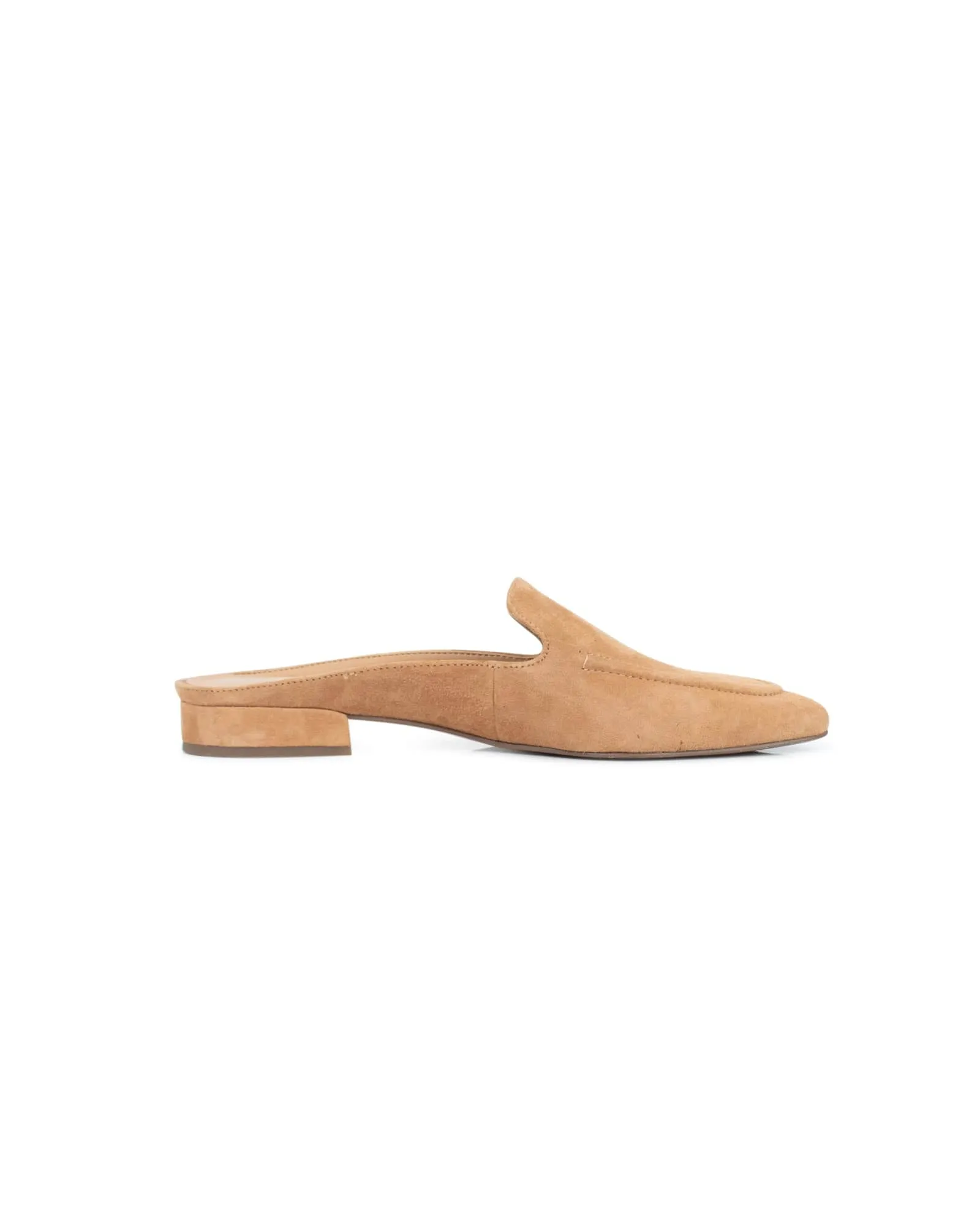 Pointed Toe Loafer Slides