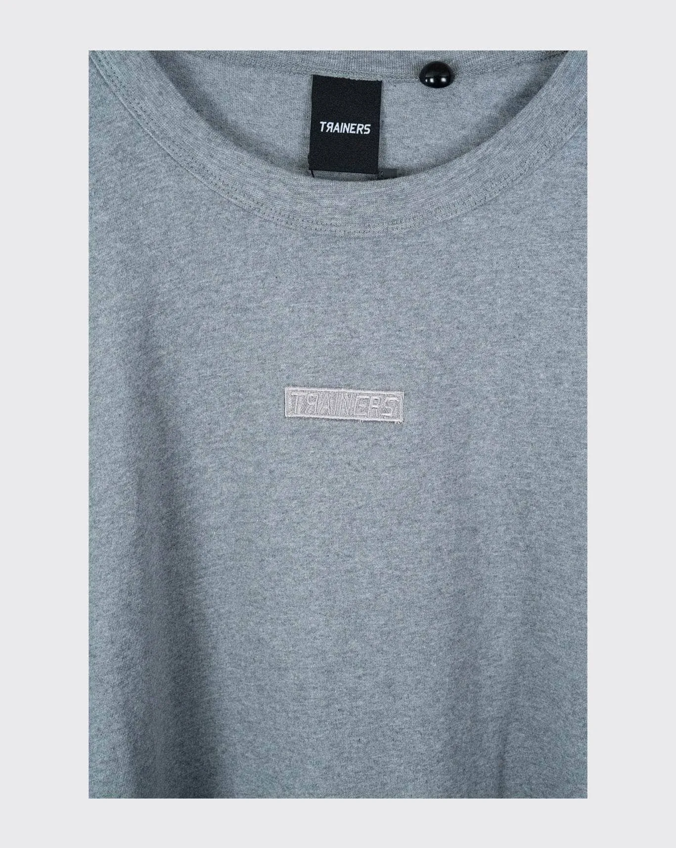 trainers premium oversized tee tpot-grey