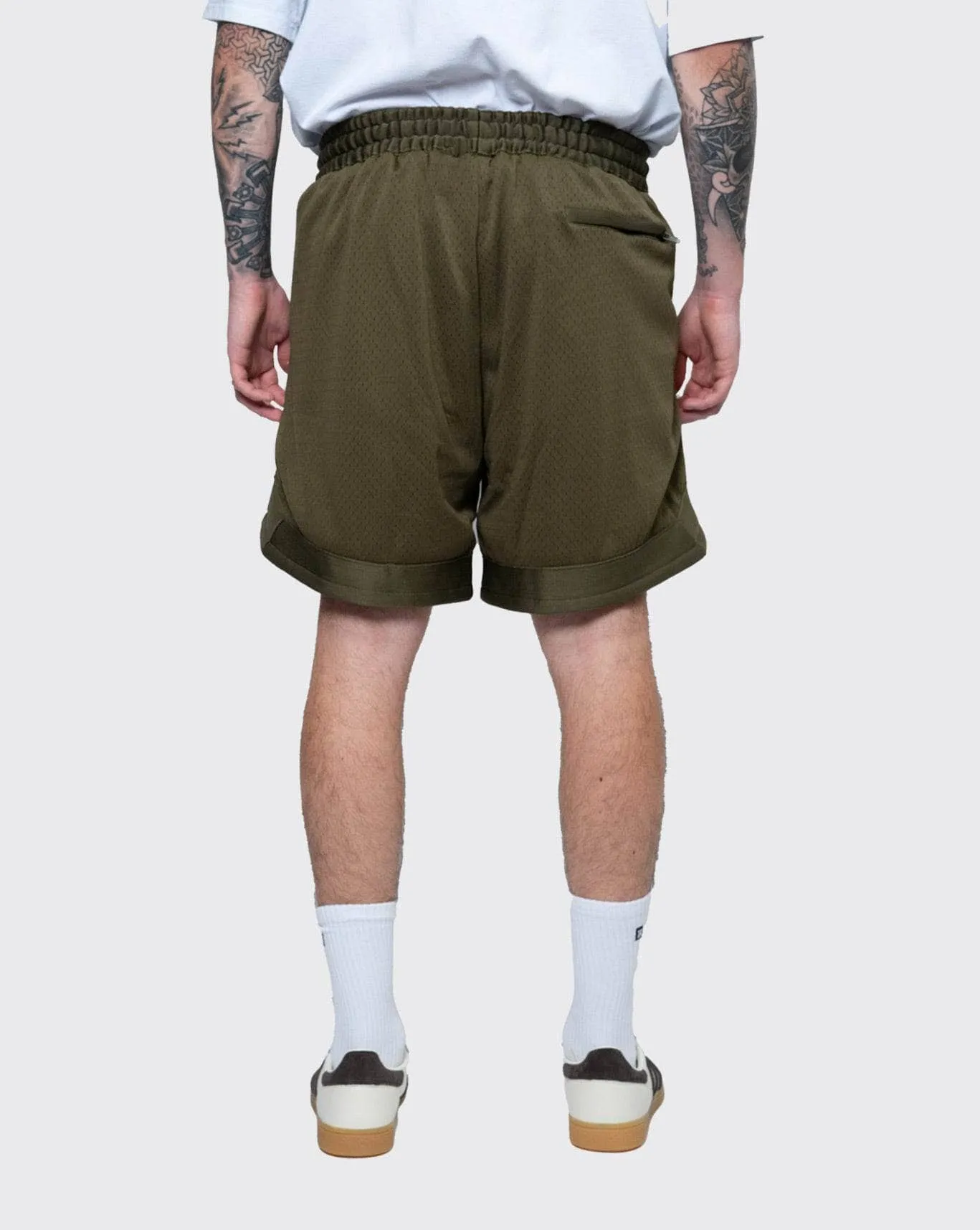 trainers tonal retro ball short ttrbs-olive