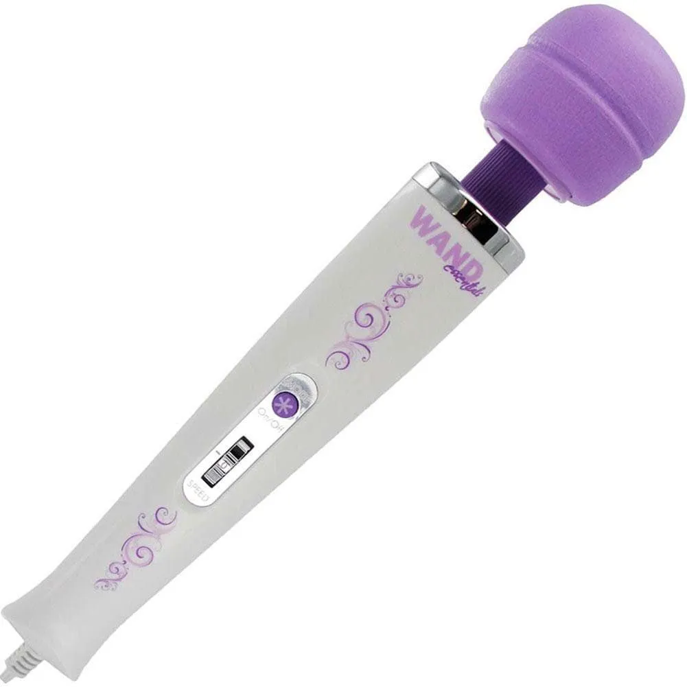Wand Essentials 8 Speed 8 Function Wand Body Vibrating Massager with Flexible Head